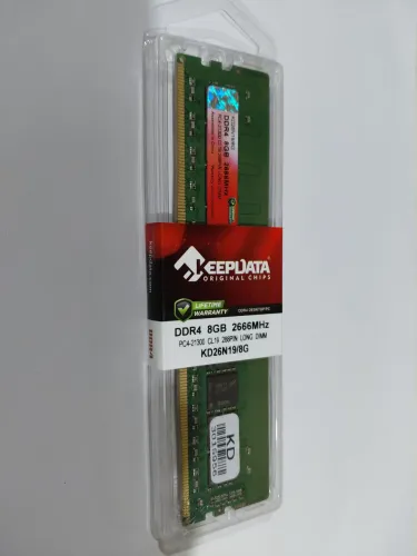 Memória 8gb ddr4 2666mhz keepdata