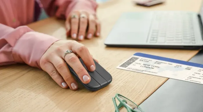 Mobi Fold Mouse sem fio ultraportátil