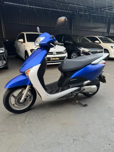 HONDA LEAD 110 AZUL 2014 IMPECAVEL