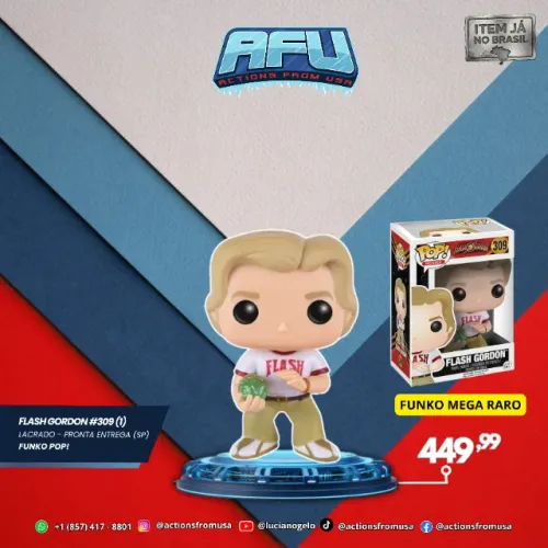 Flash Gordon #309 MEGA RARO Funko Pop! Movies 