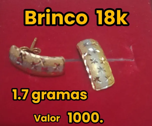 Brinco 18k