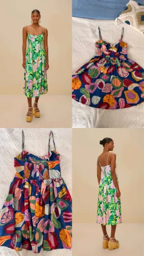 2 Vestidos Farm Originais Tam. P - Lote por R$ 350