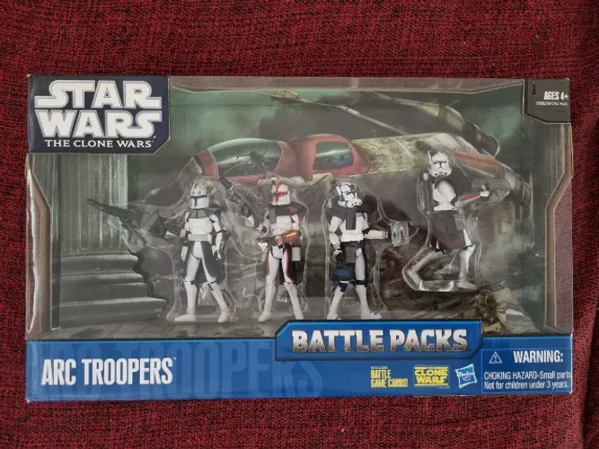 Star Wars The Clone Wars Battle Pack - Arc Troopers