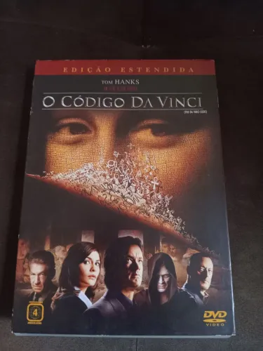 DVD CÓDIGO DA VINCI VERSÃO EXTENDIDA E DE COLECIONADOR ORIGINAL EM EXCELENTE ESTADO