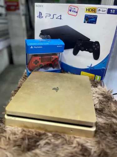PS4 SLIM DOURADO 1 TERA