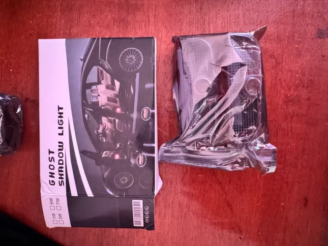 Projetor de luz para porta com símbolo da Volkswagen 