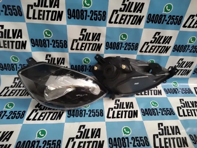 par farol ford ka 2008 ate 2014 mascara negra novo importado
