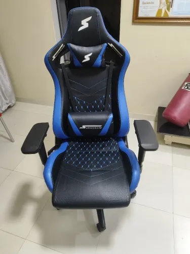 Cadeira Gamer Superframe Cleric Azul