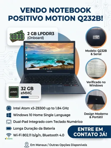Notebook positivo 