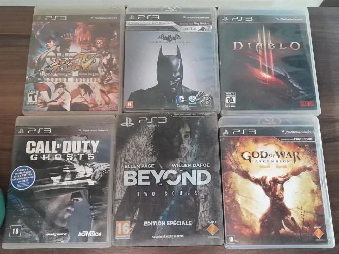 Jogos de Ps3 e Ps4