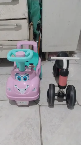Totoka e bicicleta equilíbrio sem pedal infantil