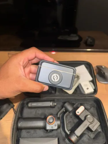 Microfone Sem Fio Hollyland Lark M2 Duo (Versão COMBO) - iPhone/Android/Câmera