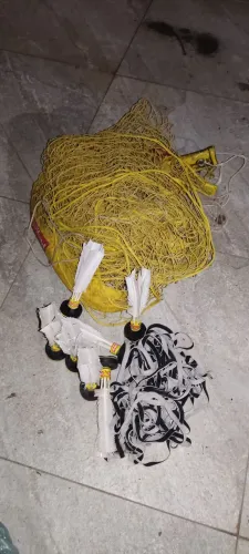 Kit completo para peteca Pequita - Rede, Postes e Acessórios.