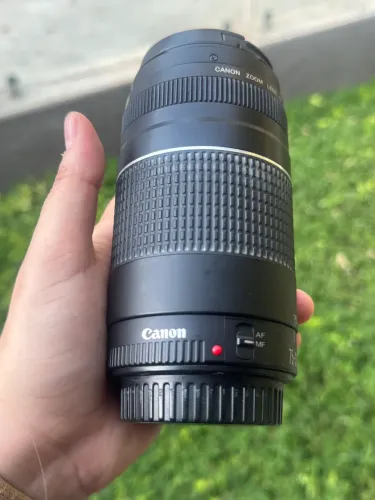 Lente Canon 75-300mm