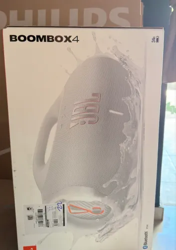 JBL Boombox4 branca Lacrado