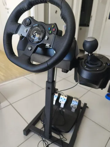 Kit Volante + Câmbio Logitech + Suporte