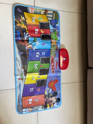 Tapete musical do Mickey