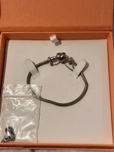 Pulseira Life Vivara- coração prata 925
