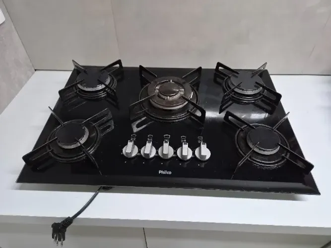 Cocktop philco usado 5 bocas