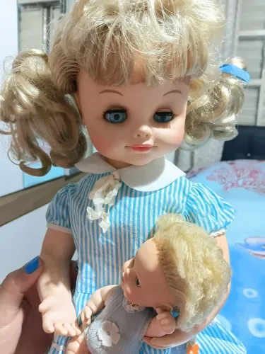 Boneca mãezinha da estrela antiga
