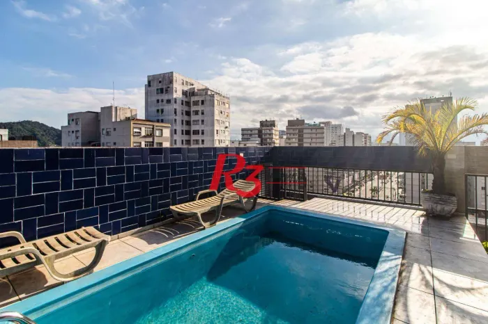 Cobertura com 2 dormitórios à venda, 167 m² por R$ 720.000,00 - Boa Vista - São Vicente/SP