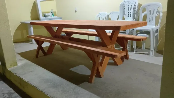 Mesa Rústica Colonial