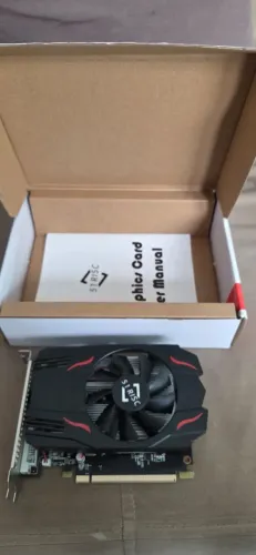 Placa de Vídeo AMD Radeon RX 550 4GB GDDR5 51RISC - Na Caixa (Perfeito Estado)