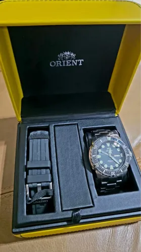 Relógio Orient Diver Mergulho - Duas Pulseiras