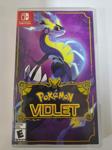 Pokémon Violet. Jogo de Nintendo Switch.
