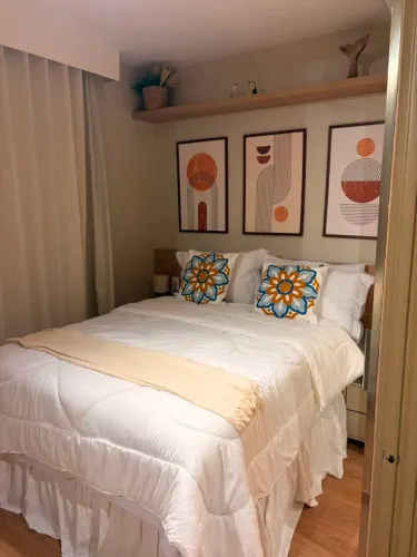Studio totalmente reformado e decorado no Caminho das Árvores