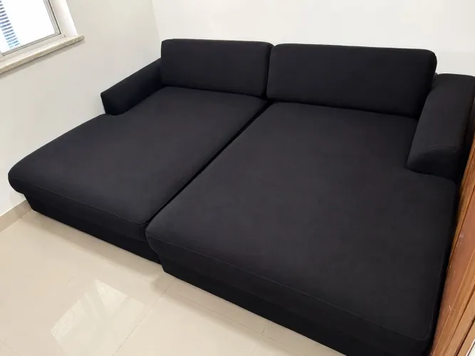 Sofá extra grande novo