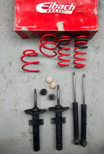 Suspensão preparada polo Tsi / molas eibach