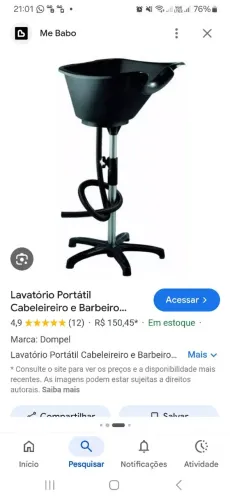 Lavatorio portatil