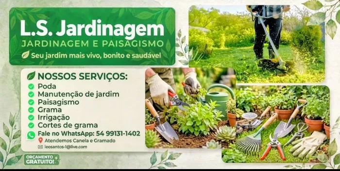 Manutenção geral de jardins
