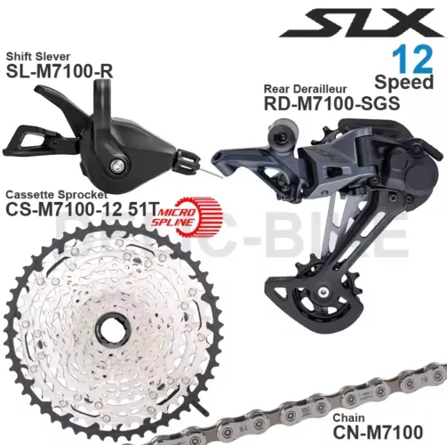 Grupo Shimano SLX M7100 12v
