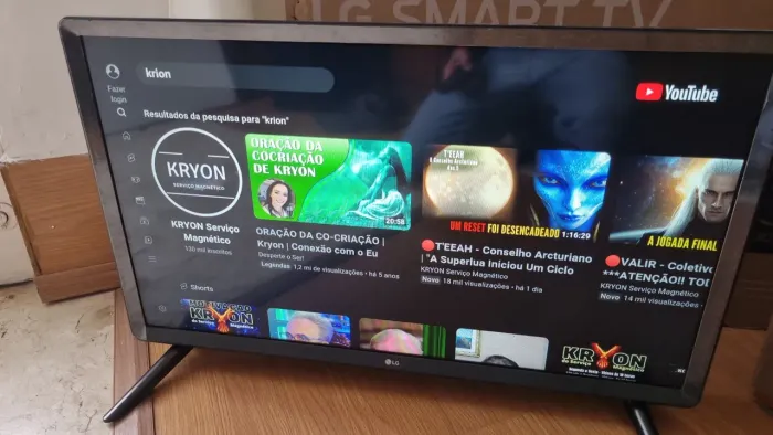 Tv smart LG 32", na caixa da fabrica 