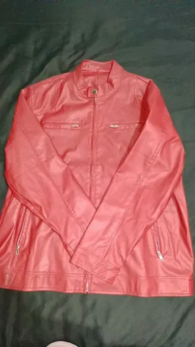 Jaqueta de Couro PU veste G e GG