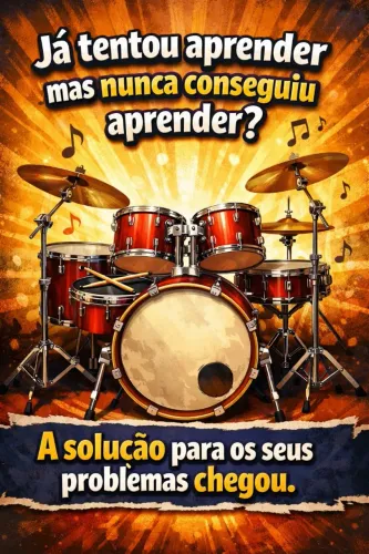 Aula de bateria 