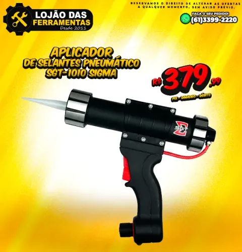 Aplicador de Selantes Pneumático SGT-1010 Sigma