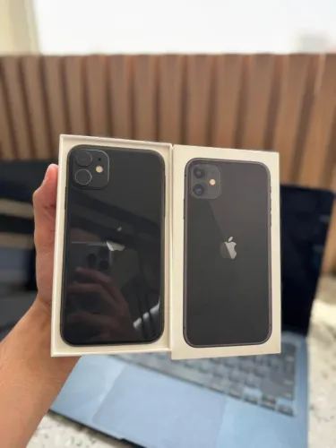 iPhone 11 64Gb Preto - Caixa + NF
