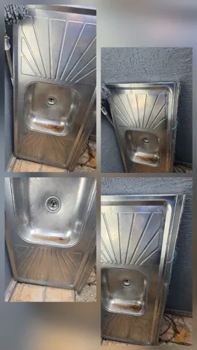 Vendo Pia de alunio120cmx55cn Usada