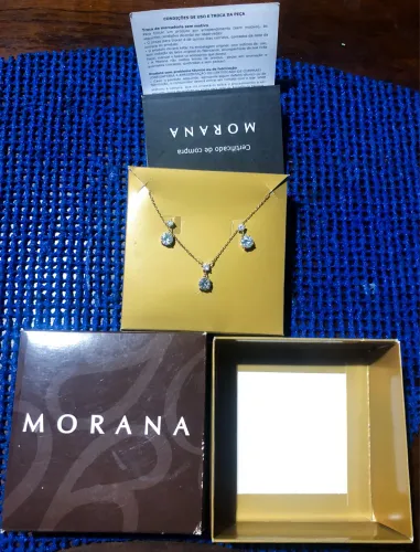 Conjunto Colar e Brincos Morana