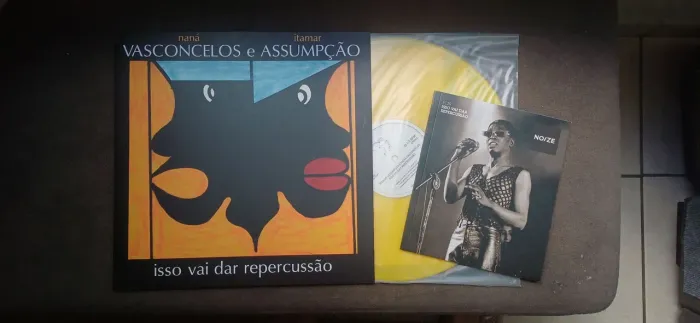 NOVO LP VINIL Naná Vasconcelos e Itamar Assumpção - Isso vai dar repercussão + Revista