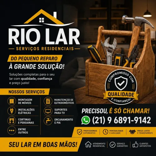 Manutenção residencial - marido de aluguel