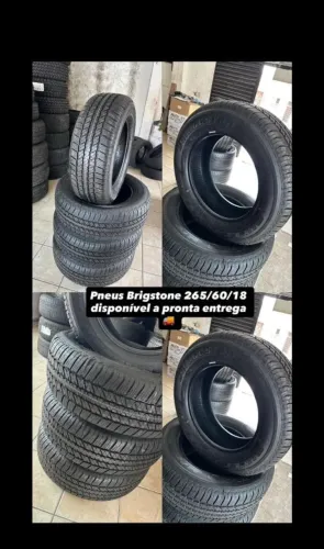 Pneu Bridgestone 265 60 18 original novo vendo a unidade e