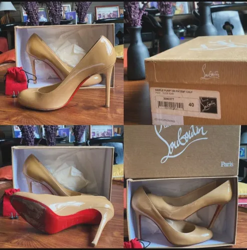Louboutin  39 br