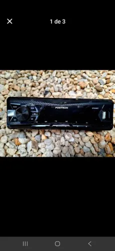 É NOVO- AUTO RÁDIO SP2230BT MP3 USB VIVA VOZ BLUETOOTH PÓSITRON