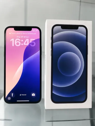 iPhone 12 64GB Preto | Caixa Original | Face ID OK | Bateria 80% | Tudo Funcionando