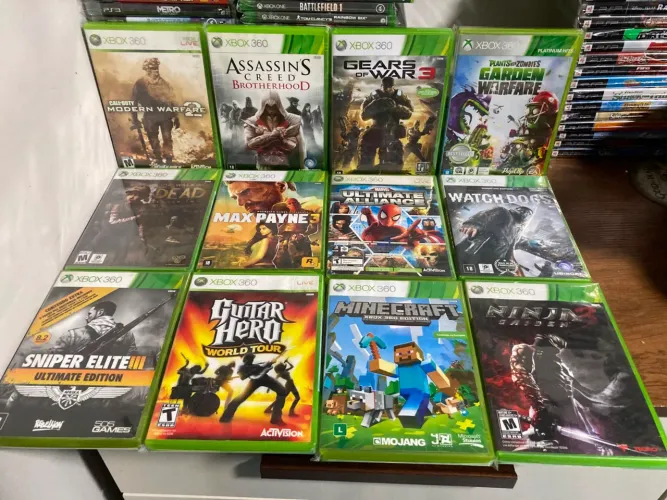 JOGOS DE XBOX 360 ORIGINAL