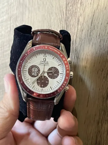 Relógio  Speedmaster TP - Marron - Pulseira de couro